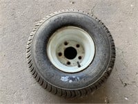 New Tire For Snowmobile Trailer - 215/60-8