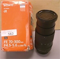 Sony Fe 70-300mm F/4.5-5.6 G Oss Lens