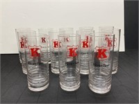 12 kloster Beer glasses
