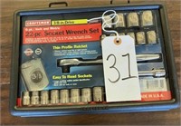 Craftsman 6 Pt. Inch/Metric Socket Wrench Set