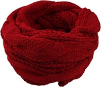 USED Womens Cable Infinity Scarf