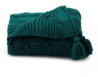 Sonoma Goods For Life Cable Knit Throw RETAIL$60