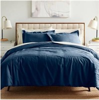 Sonoma/Cotton Linen Comforter Set+Shams RETAIL$180