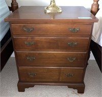 SUTER'S SOLID MAHOGANY NIGHTSTAND/CHEST