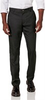 NEW $38 (36WX34L)Slim Fit Flat-Front Dress Pants