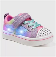Size 8T Skechers Toddler Girls Rainbow Sneakers