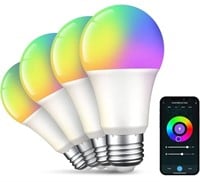 NEW Smart Color Changing Light Bulbs 4 PK