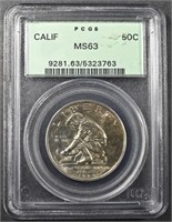 1925-S CALIFORNIA COMMEM HALF PCGS MS-63