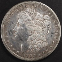 1892-S MORGAN DOLLAR XF
