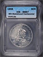 1958 CENTENNIAL IRON NICKEL