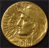 1915-S $1 GOLD PAN-PAC SET