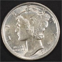 1917 MERCURY DIME BU FB