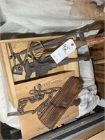 Box with Vintage Tools