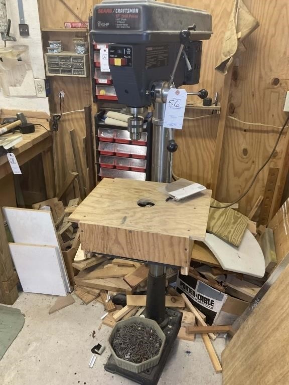 Online Only Personal Property Auction Woodworking