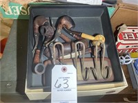 Group of Tobacco Pipes and stand