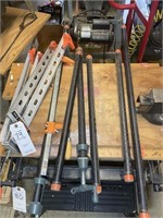 Group of bar and pipe clamps