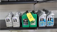 Assorted 5W20 and 5W40 Oils