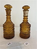 Amber Decanters