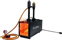 NEW $311 Gas Propane Forge Double Burner 1 Door