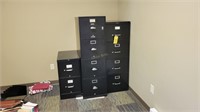 (3) File Cabinets Various Sizes