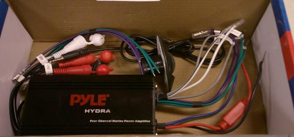 Pyle Hydra Marine 4 Ch Power Amp