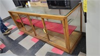 Wood Glass Cabinet