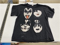 Vintage Kiss Alive I was There Concert T Shirt