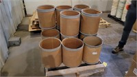 (14) Cardboard Barrels