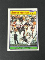 1981 Topps Walter Payton Super Action