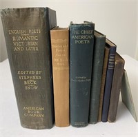 Antique Shakespeare Books, English Poets & More