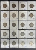 Page of 1912 to 1937 Canada Quarters