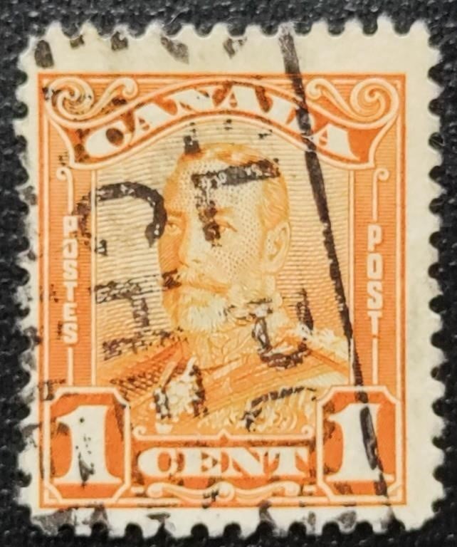 Canada 1928 George V 1 Cent Postage Stamp