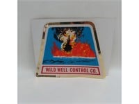 8"x10" Wild Well Control Equipment Sticker