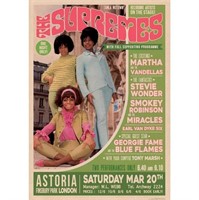 NEW (23.5X33") The Supremes 1965 Concert Poster