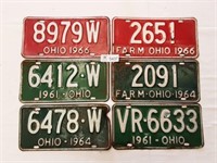 License Plates Ohio Lot (6)