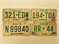 License Plates Ohio Lot (4)