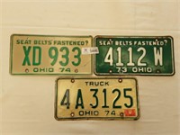 License Plates Ohio Lot (3)