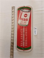Veedol Motor oil Thermometer 16" Reproduction