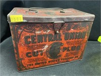 Central Union Tobacco Tin