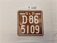 License Plate Australia Dealer Plate