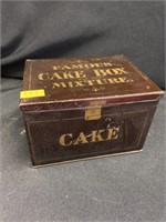 Cake Box Tobacco Tin