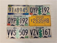 License Plates Oregon Indiana, Oregon (3) Oregon C
