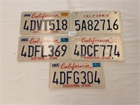 License Plates California (6)