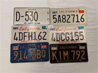 License Plates Aruba, California (5)