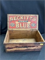 Reckitt's Hinge Top Box