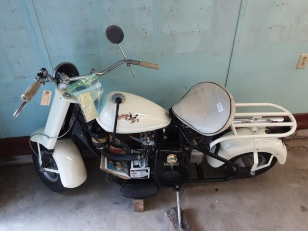 1958 Cushman Eagle Scooter Excellent Running Condi