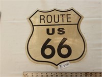 Route 66 Sign 13x14"