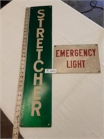 Stretcher, Emergency Light Sign