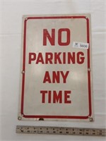 No Parking Anytime Sign  12x18"