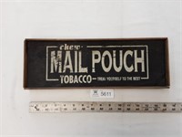 Wood Mail Pouch Sign 5.5x15.5"